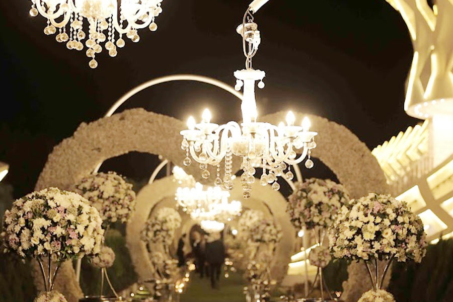 برگزاری عروسی در باغ عروسی مختلط