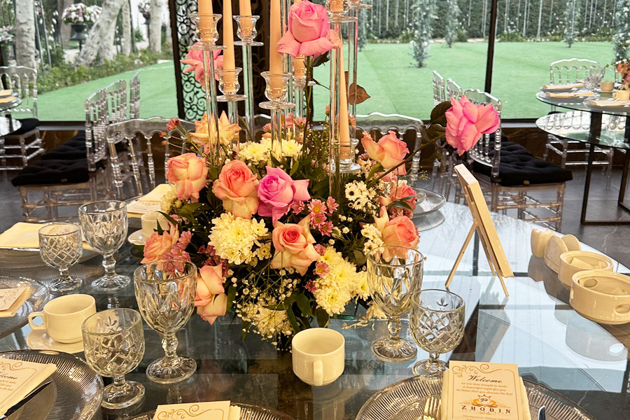 اجاره باغ کوچک برای عقد