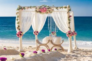 برگزاری مراسم عروسی در ساحل