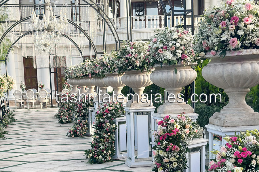 برگزاری مراسم عروسی در باغ