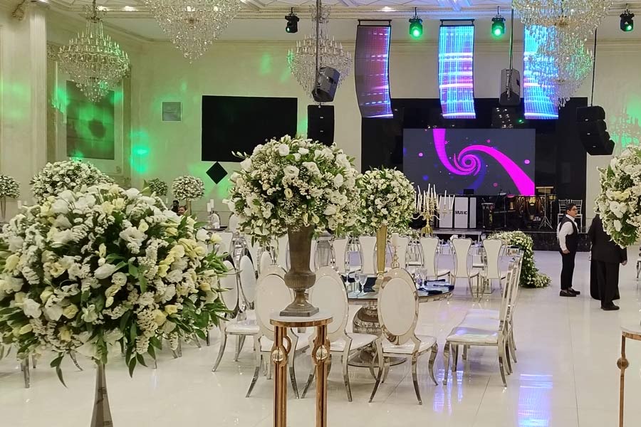 تشریفات مراسم عروسی در تالار شمال تهران