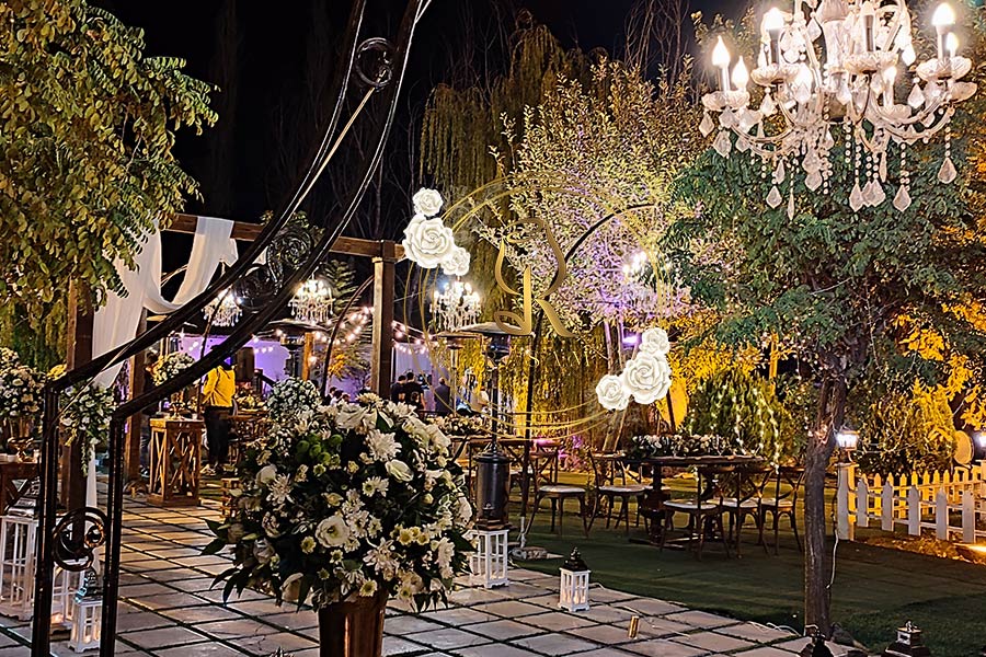 قیمت اجاره باغ برای عروسی در لواسان