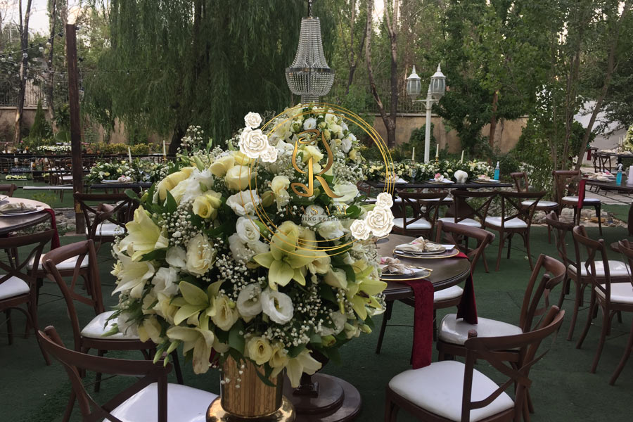 خدمات باغ برای عروسی در تهران