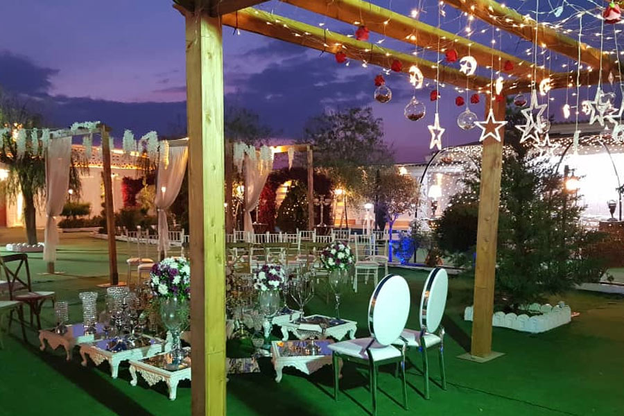 هزینه اجاره باغ برای عروسی احمد آباد مستوفی