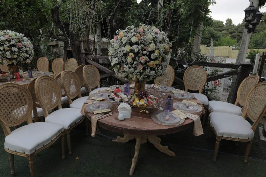 خدمات باغ برای عروسی در باغ شخصی