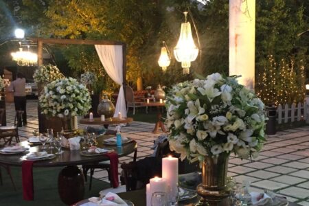 باغ عروسی مختلط تهران
