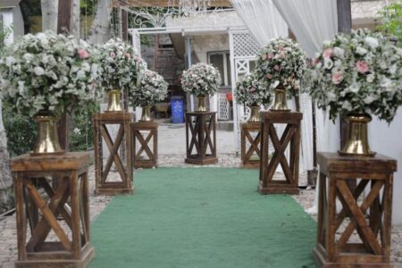 ورودی باغ عروسی شمال تهران