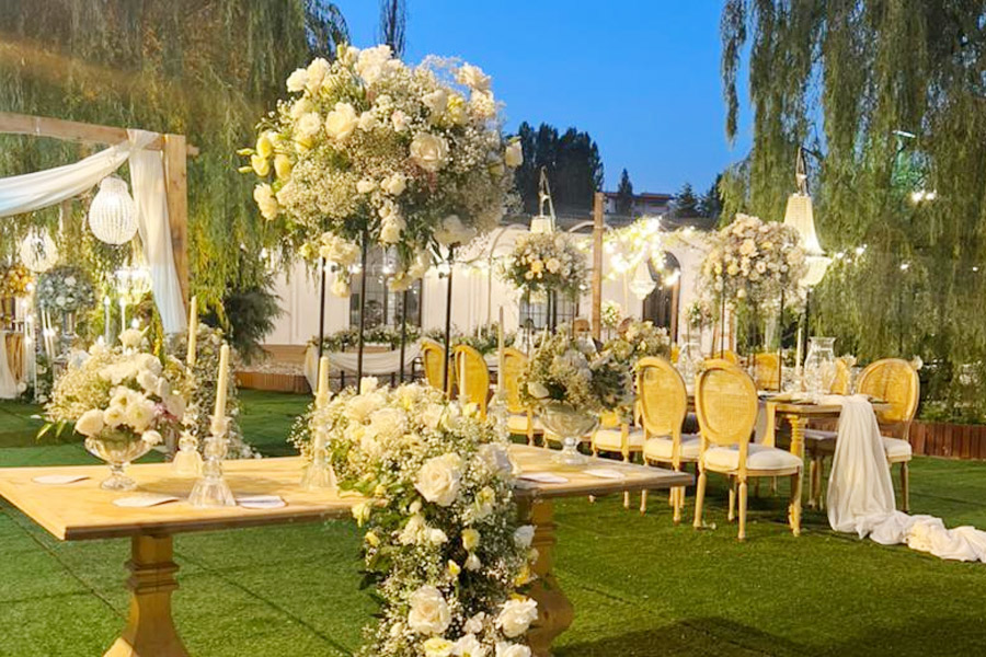 باغ عمارت عروسی رویا شرق تهران