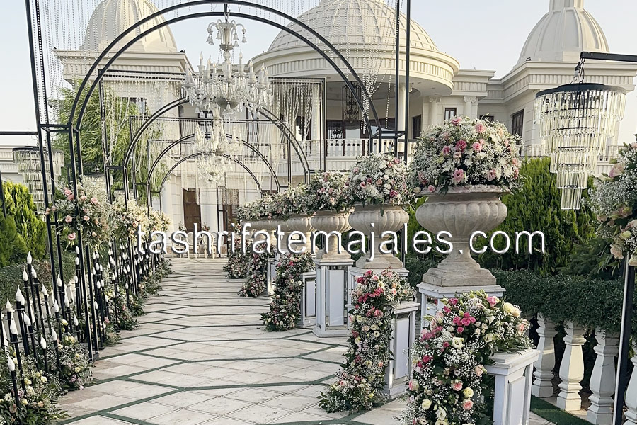 ویژگی برگزاری مراسم عقد در باغ عقد