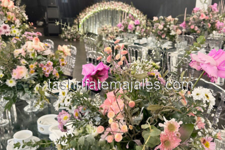 باغ کوچک برای عروسی