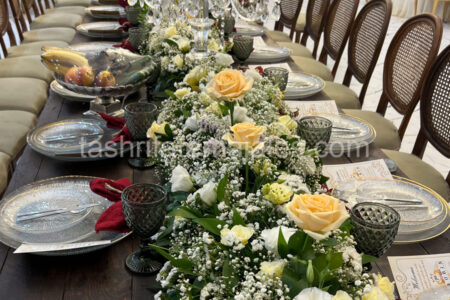 خدمات مجالس عروسی در تهران با گل آرایی