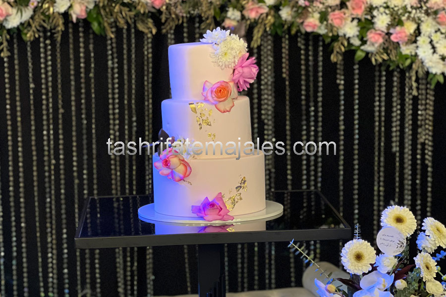 کیک تشریفات عروسی